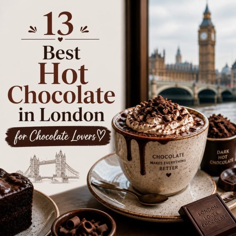 13 Best Hot Chocolate in London for Chocolate Lovers