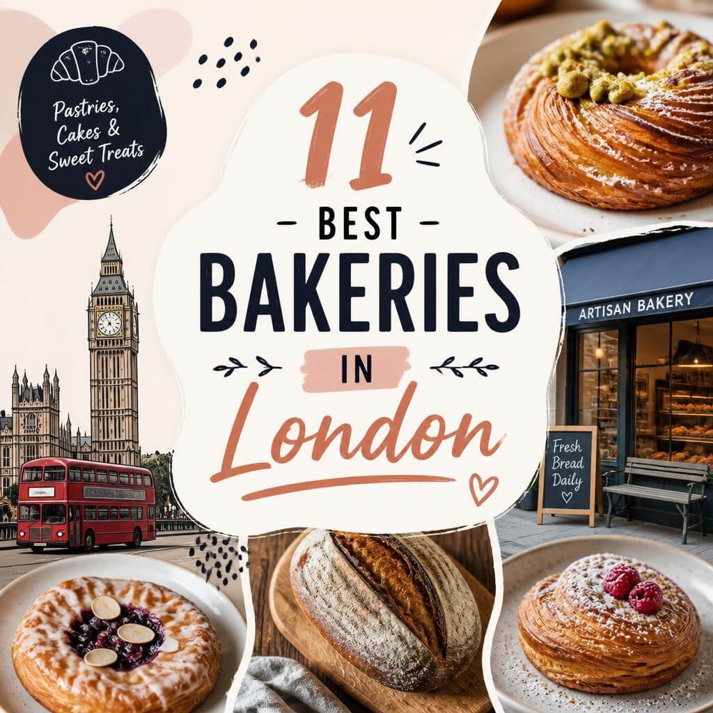 The 11 Best Bakeries in London for Your Next Sweet Treat