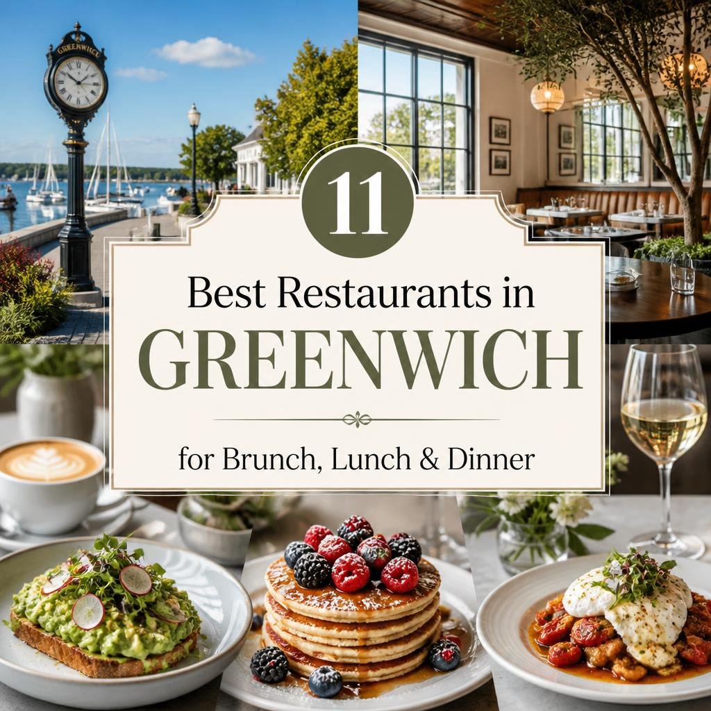11 Best Restaurants in Greenwich for Brunch, Lunch & Dinner