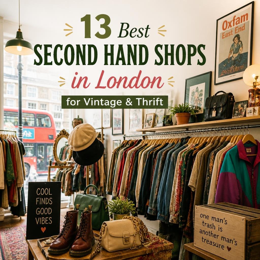 13 Best Second Hand Shops in London for Vintage & Thrift