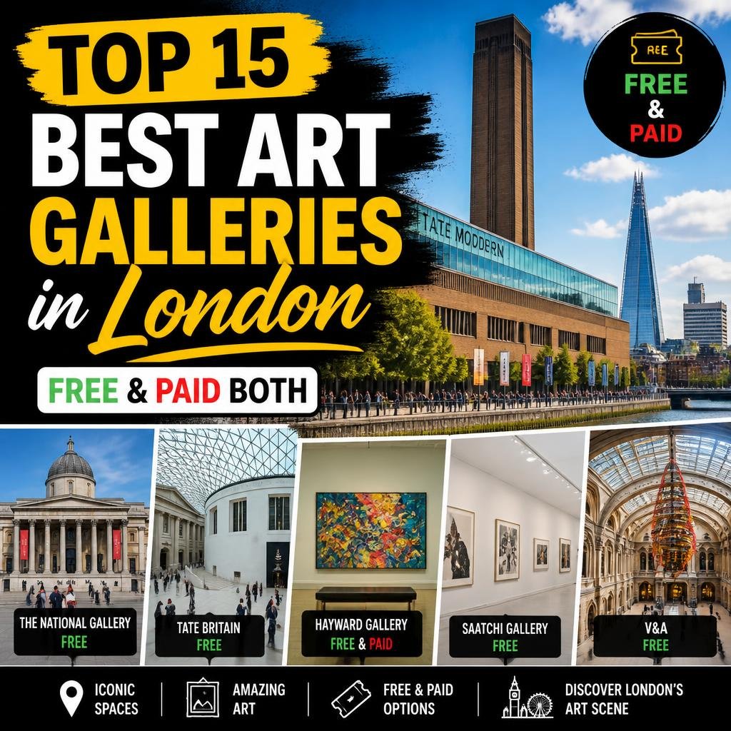 Top 15 Best Art Galleries in London