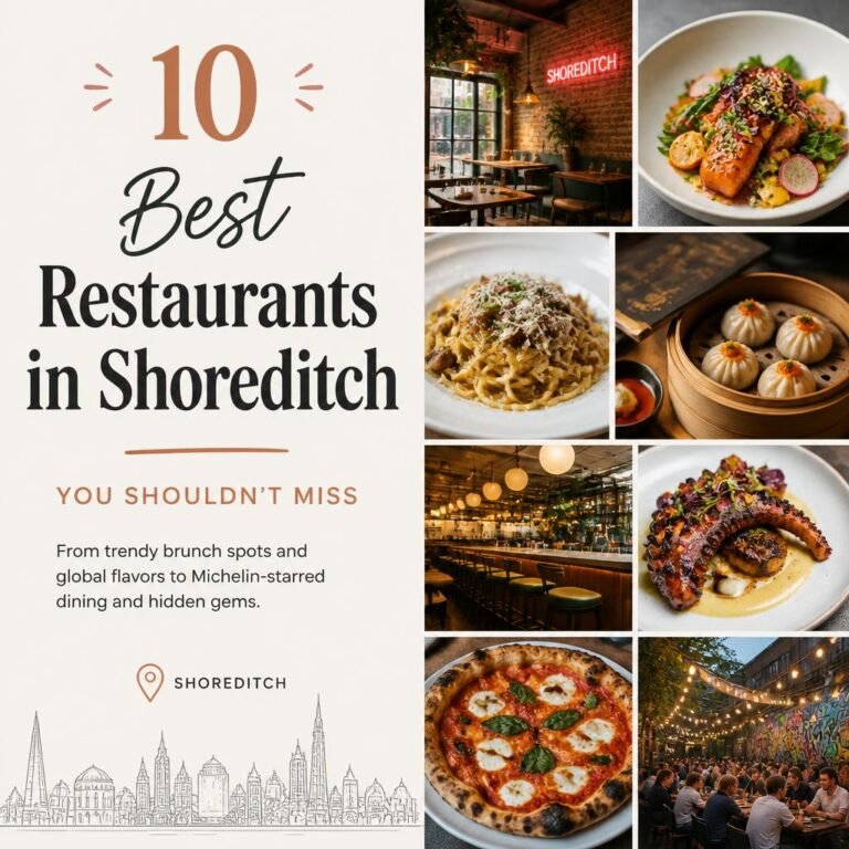 best restaurants in Shoreditch