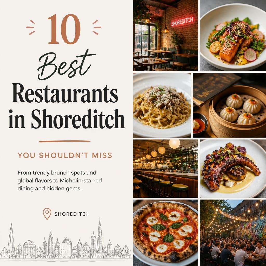 best restaurants in Shoreditch