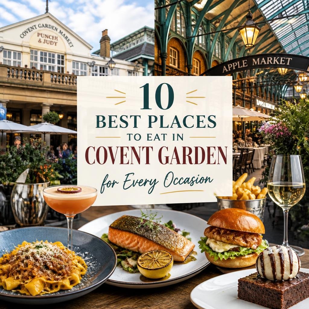 10 Best Places to Eat in Covent Garden